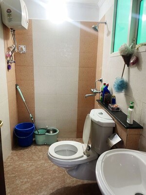 Bathroom in 3 BHK Apartment at PC Treasure Valley, East Canal Road – for Rent