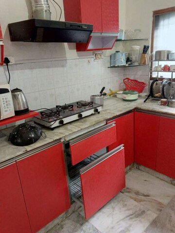 Kitchen in 2 BHK Builder Floor at Dalanwala – for Rent