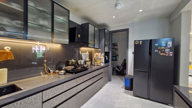 Kitchen, mansarovar-residency 4 Bedroom 2782 Sq.Ft. Apartment In Desai Village Thane 9793785