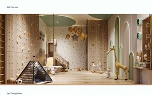 Living Room in 4 BHK Apartment at Landmark Skyvue, Sector 103 – for Sale