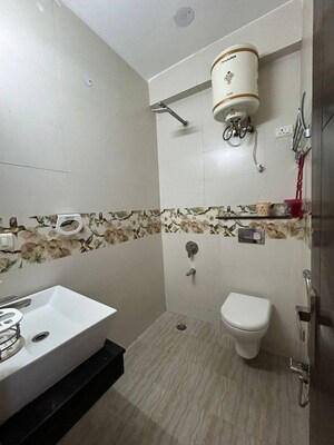 Bathroom in 3 BHK Builder Floor at Saket – for Rent