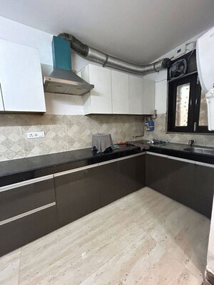 Kitchen in 3 BHK Builder Floor at Saket – for Rent