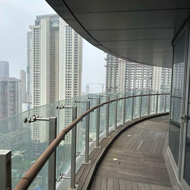 Balcony, lodha-the-world-towers-world-one-tier-2 3 Bedroom 2650 Sq.Ft. Apartment In Empire Mill Mumbai 9793964