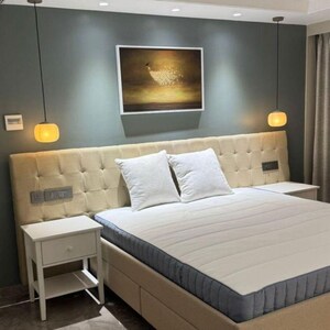 Bedroom in 3 BHK Apartment at Lodha Trump Tower, Kamala Mill – for Rent