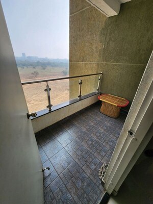 Balcony in 2 BHK Apartment at Pimpri Gaon – for Rent