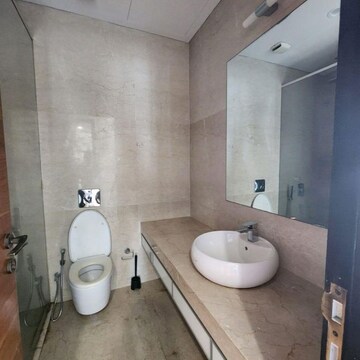 Bathroom in 3 BHK Apartment at Omkar 1973, Century Bazar – for Rent