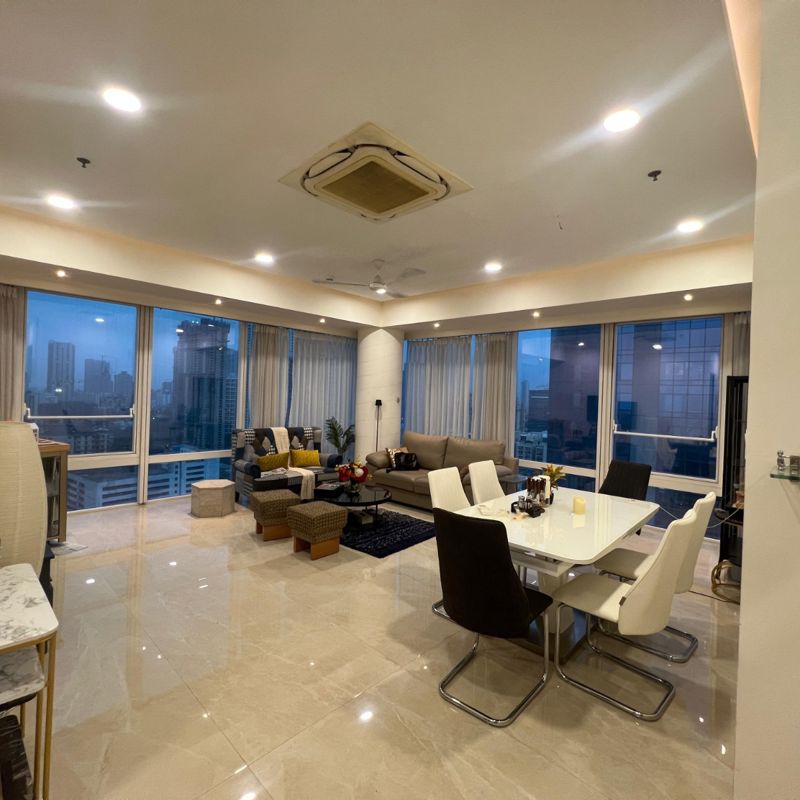 3 BHK + Servant Room Apartment For Rent in Indiabulls Sky Forest