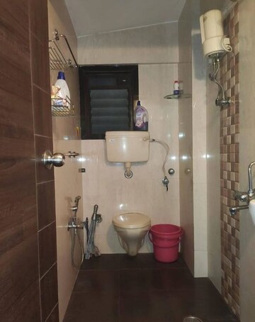 Bathroom in 2 BHK Apartment at Rajshree Deep CHS, Uthalsar – for Sale