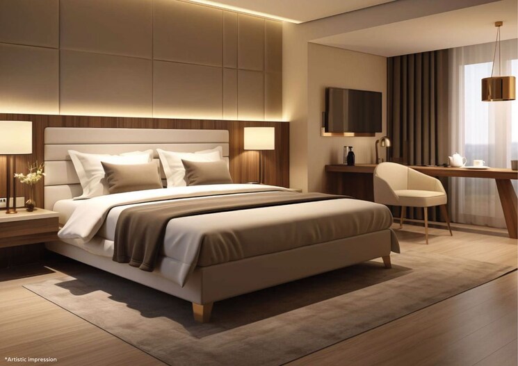 Bedroom, tech zone 4 greater noida 4 Bedroom 2625 Sq.Ft. Apartment In Tech Zone 4 Greater Noida Greater Noida 9794000