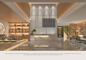 Living Room in 4 BHK Apartment at Tech Zone 4 Greater Noida – for Sale