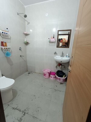 Bathroom in 2 BHK Builder Floor at Ansal Plaza Sector-23, Sector 23 – for Rent
