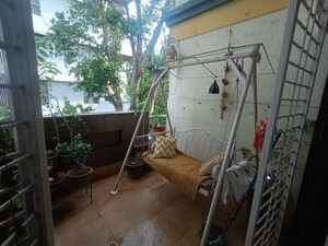 Balcony in 3 BHK Apartment at Peace N Joy Apartment, Shivajinagar – for Rent