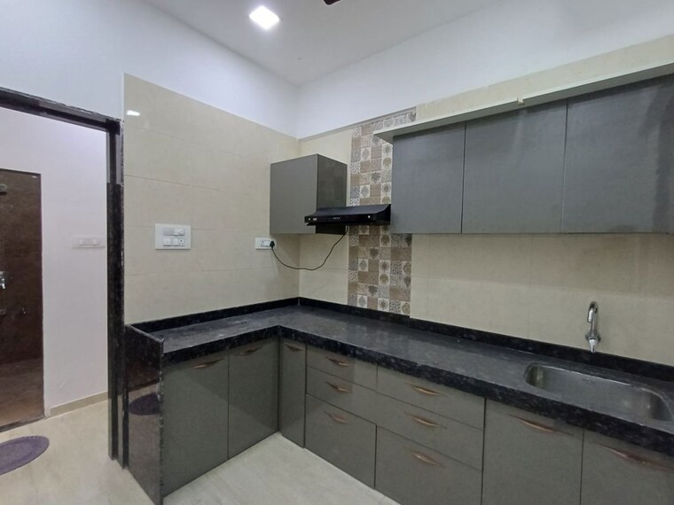 Kitchen, samrin-heritage 1 Bedroom 400 Sq.Ft. Apartment In Panch Pakhadi Thane 9794110