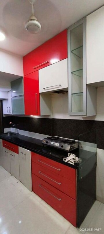 Kitchen in 1 BHK Apartment at Bachraj Landmark, Virar West – for Rent