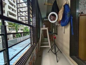 Balcony in 1 BHK Apartment at Bachraj Landmark, Virar West – for Rent
