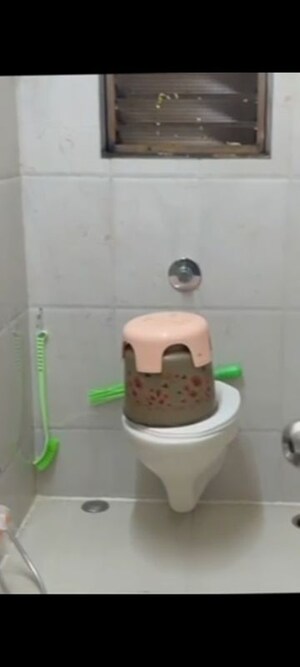 Bathroom in 2 BHK Apartment at Vighnahatra Modern Enclave, Agripada – for Sale