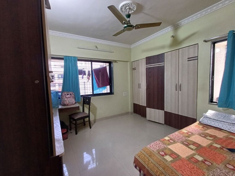 Bedroom, golden-park-chs 2 Bedroom 700 Sq.Ft. Apartment In Kulgaon Thane 9794139