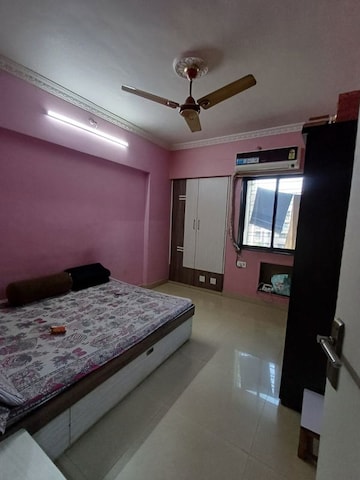 Bedroom in 2 BHK Apartment at Golden Park CHS, Kulgaon – for Rent