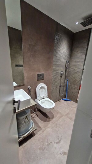 Bathroom in 4 BHK Apartment at Mansarovar Residency, Desai Village – for Rent