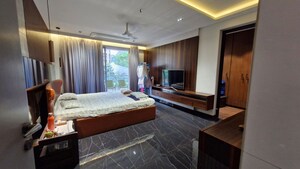 Kitchen in 4 BHK Apartment at Mansarovar Residency, Desai Village – for Rent