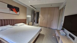 Kitchen in 4 BHK Apartment at Mansarovar Residency, Desai Village – for Rent