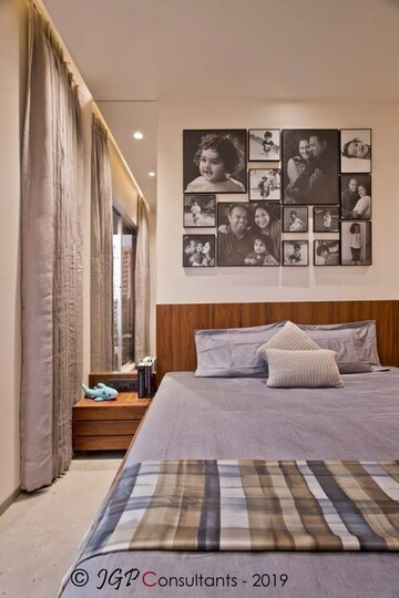 Bedroom in 3 BHK Apartment at Hubtown Seasons, Chembur – for Rent