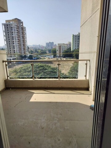 Balcony in 2 BHK Apartment at Vishal Belleza, Hadapsar – for Rent