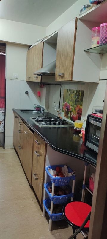Kitchen in 2 BHK Apartment at Lake Home, Powai – for Rent