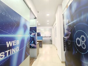 Team Area in  Office Space at Agarwal B2B Center, Malad West – for Rent