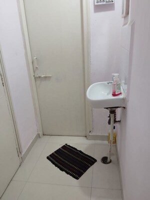 Bathroom in 1 BHK Apartment at Runwal Sanjog, Aundh – for Rent
