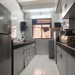 Kitchen in 3 BHK Apartment at Windsor Apartment Bandra West, St. Peters Colony – for Rent