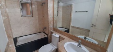 Bathroom in 3 BHK Apartment at Hiranandani Heritage Tower, Powai – for Rent