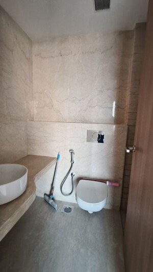 Bathroom in 2 BHK Apartment at Lodha Parkside, Worli – for Rent