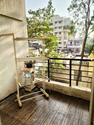 Balcony in 1 BHK Apartment at Wakad – for Rent