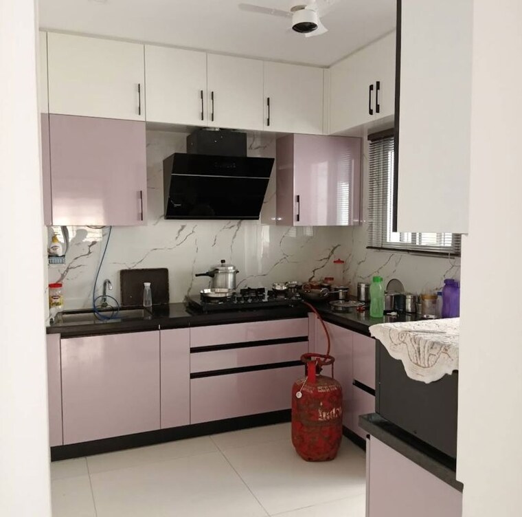 Kitchen, ambience-courtyard 2.5 Bedroom 1245 Sq.Ft. Apartment In Manikonda Hyderabad 9794380