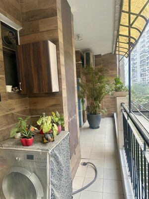 Balcony in 3 BHK Apartment at KW Srishti, Raj Nagar Extension – for Sale