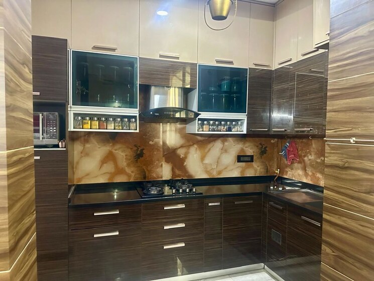 Kitchen, kw-srishti 3 Bedroom 1490 Sq.Ft. Apartment In Raj Nagar Extension Ghaziabad 9794403