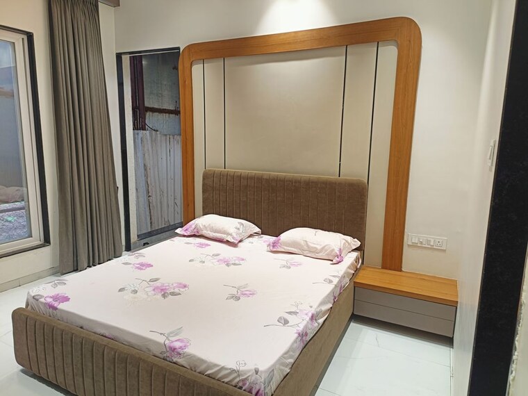 Bedroom, aishwaryam-gaurav 1 Bedroom 461 Sq.Ft. Apartment In Moshi Pune 9774773