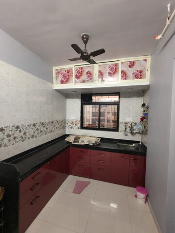 Kitchen in 1 BHK Apartment at Raj Tulsi Aagman, Badlapur East – for Rent