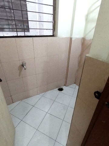 Bathroom in 2 BHK Apartment at Nisarg Akash, Pimple Nilakh – for Rent