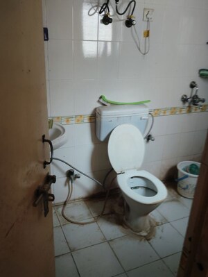 Bathroom in 2 BHK Apartment at SVP Gulmohur Garden, Raj Nagar Extension – for Sale