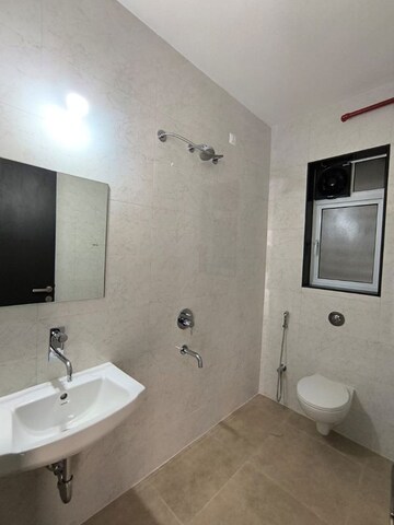 Bathroom in 3 BHK Apartment at Adi W 57, Wakad – for Rent