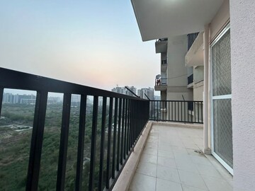 Balcony in 3.5 BHK Apartment at Amrapali Centurian Park, Tech Zone 4 Greater Noida – for Rent