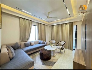 Living Room in 2 BHK Apartment at Enkay Towers, Sector 19 – for Rent