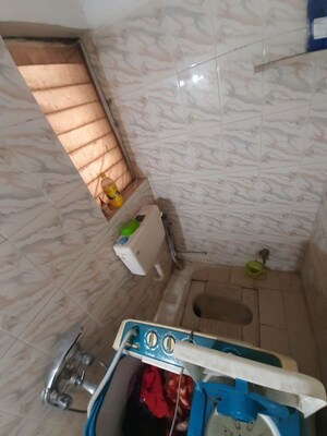 Bathroom in 1 BHK Apartment at Riddhi Garden, Malad East – for Rent