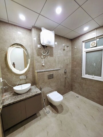 Bathroom in 3.5 BHK Apartment at Enkay Towers, Sector 19 – for Rent
