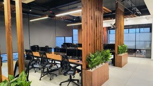 Floor Plan in  Office Space at Industrial Area – for Rent