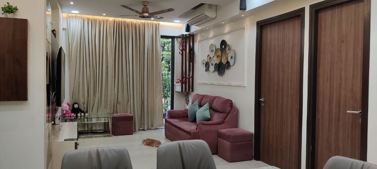 Living Room, lodha-sterling 2 Bedroom 1300 Sq.Ft. Apartment In Kolshet Road Thane 9794662