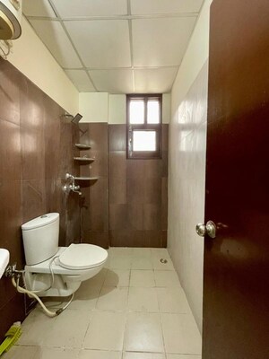 Bathroom in 3 BHK Builder Floor at Dhakoli – for Rent
