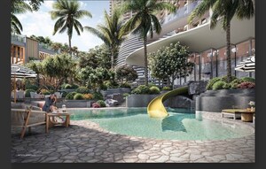 Swimming Pool in 4 BHK Apartment at Whiteland Urban Resort, Sector 103 – for Sale